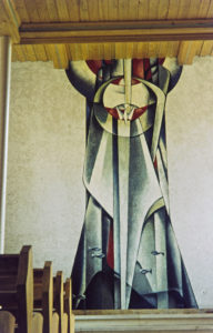Altarbild, Ev. Kirche zu Auerbach, Karlsruhe, (noch ohne Altar)
