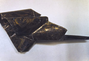 vor 1970 Plastik aus Bronze gelötet