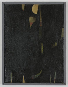 1957 Spiegelung nächtlicher Gedanken, 305x405, Öl auf Leinwand