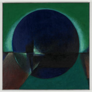 1962 (Komposition) Kreisverwerfung, 605x605, Öl auf Leinwand