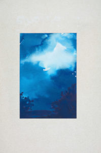 Wald und Himmel, 125x187, Aquarell