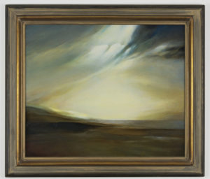 1987 Licht über Baldrum, 740x640, Öl auf Leinwand